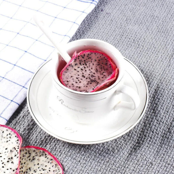 White Dragon Fruit Slice Air Dried Fruit Tea Natural Flavor Tea Pitaya Slice