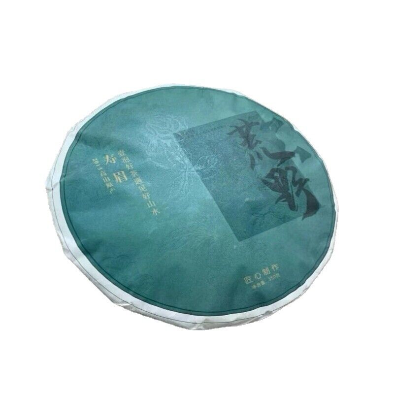 350g Shou Mei cake Fuding high mountain old white tea aged sun white tea Main image