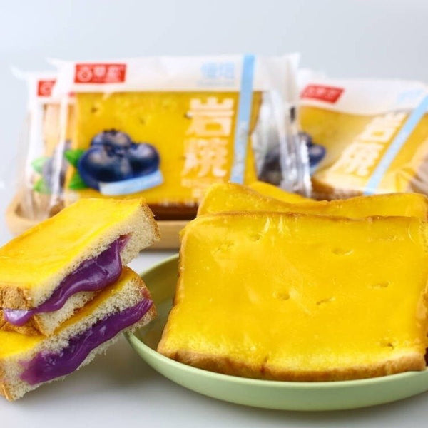 Shaved Ice Grass Toast Fruit Jam Cheese Filling Snack Breakfast Meal Replacement