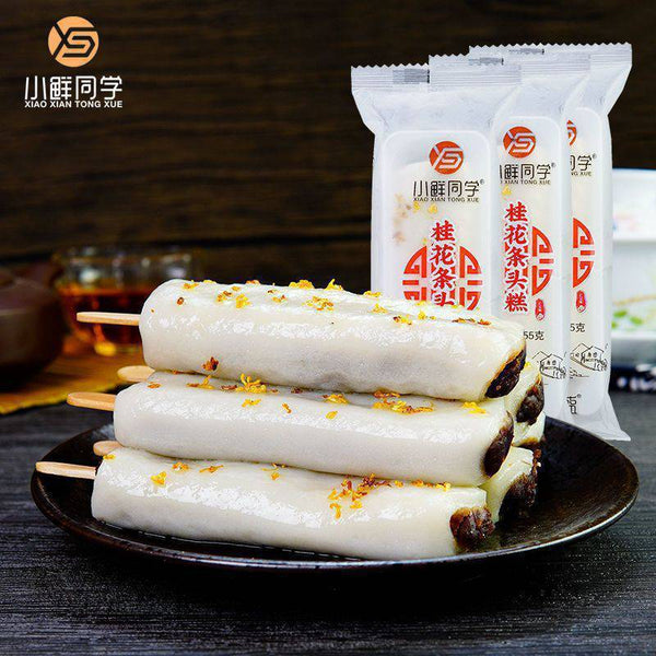 Old Shanghai Flavor Osmanthus Cake Mochi Glutinous Rice Balls