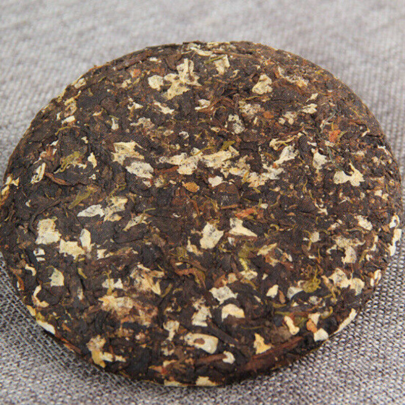 Pu-erh Ripe Tea Weight Loss Health 100g*5 Pu-erh Tea Jasmine Tea Cake