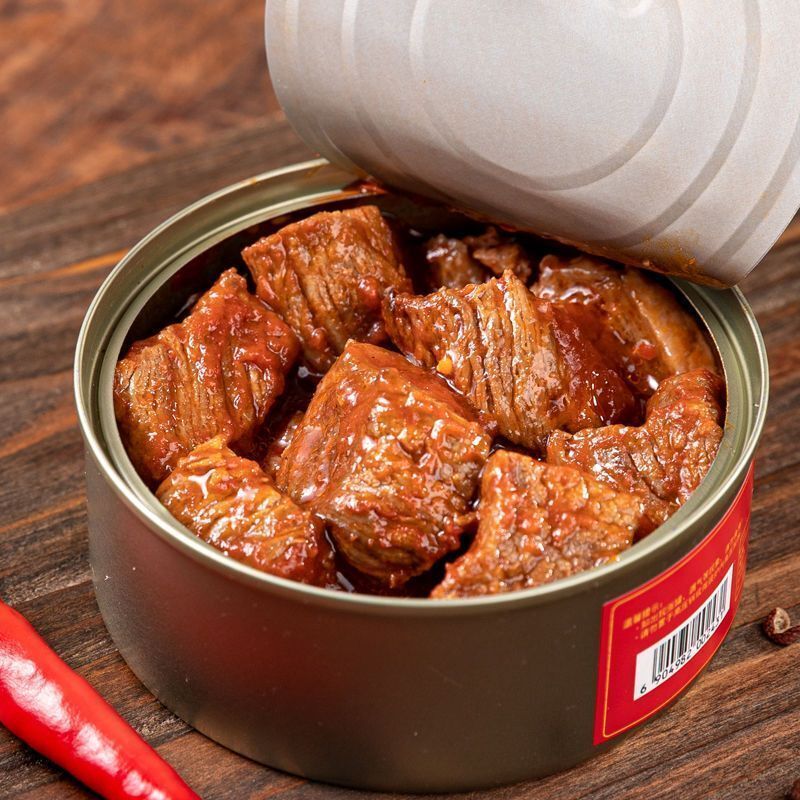 300g Convenient Meal Braised Beef Canned Ready-to-Eat Pure Beef Meat Main image