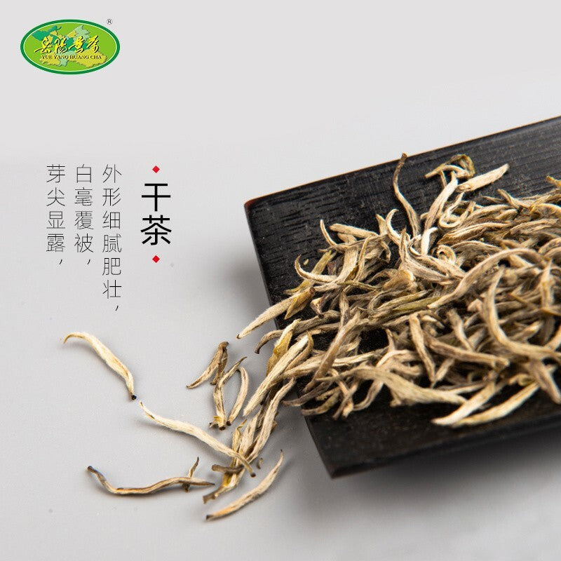 Junshan Silver Needle Bright Front New Tea Yellow Tea Small Canister 50g Main image