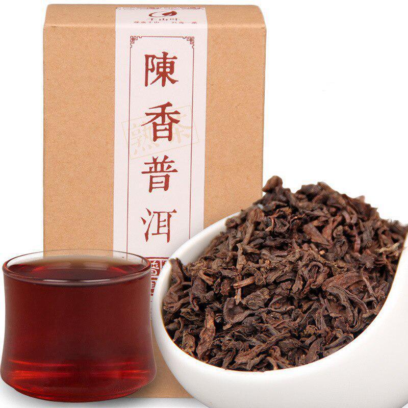 120g/box Aged Aroma Shu Puer Tea,2017 Chinese Yunnan Ripe Puer Tea "Chen Xiang" Main image