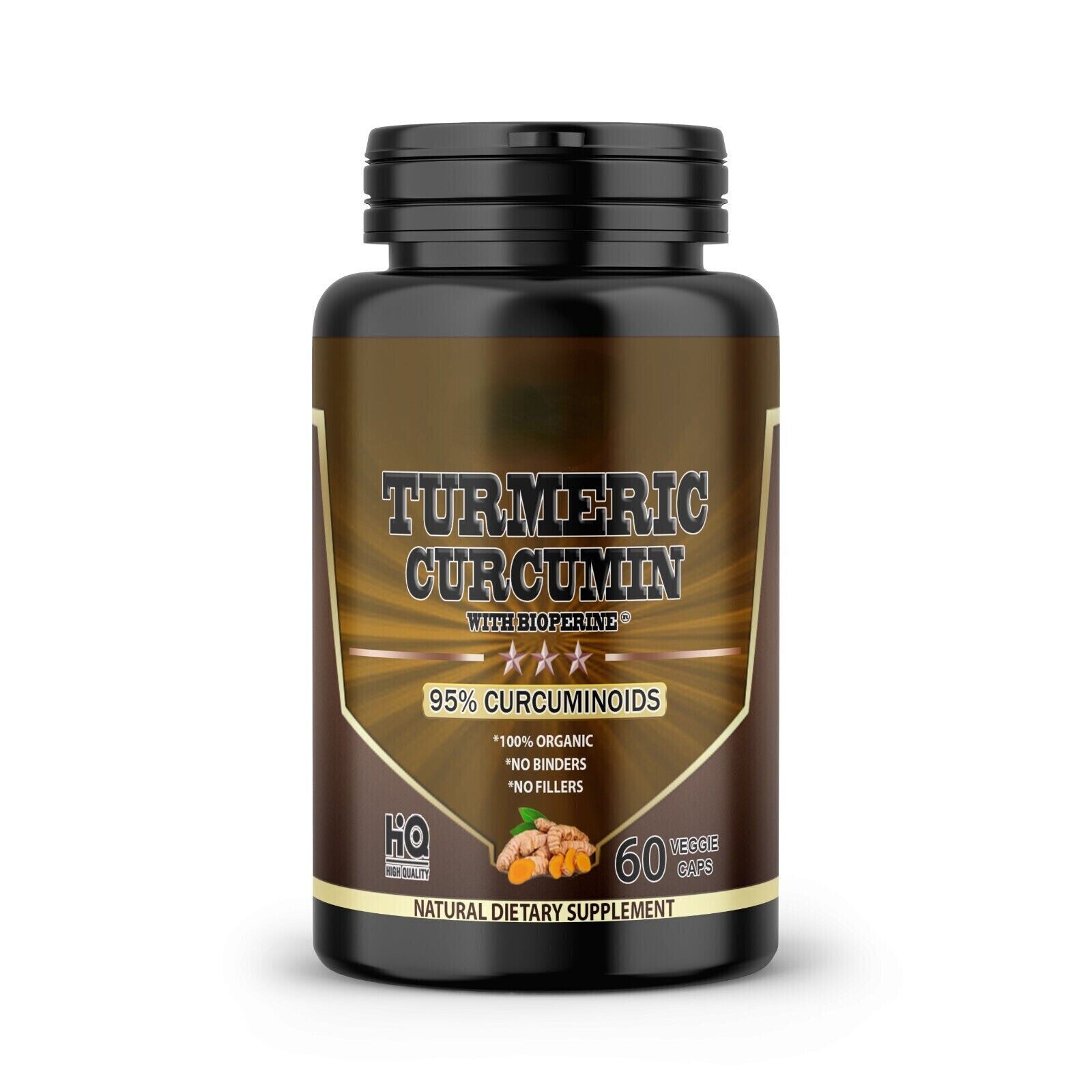 Turmeric Curcumin Potency 95% BioPerine Black Pepper Extract Bone & Joint Health Main image