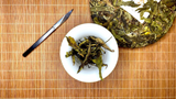 357g Yunnan Pu'er tea cake seven seeds cake tea Iceland gold leaf pure raw tea
