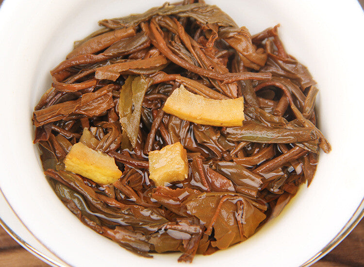 Fengqing Dianhong Premium Tea Yunnan Black Tea Cake Lemon Black Tea Flower Tea