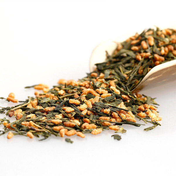 Xuan Mi Cha High Quality Brown Rice Green Tea Bag Genmaicha 100g