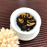 Chenpi Puerh Tea Menghai Puerh Tea Ripe Tea Aged Chenpi Small Tea Cakes Tinned