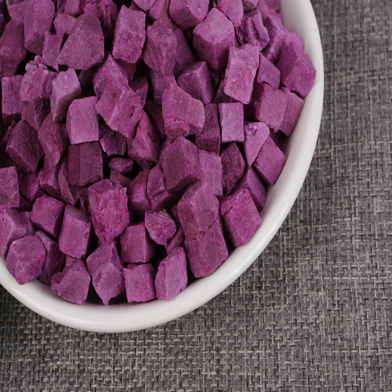 250g/500g Freeze-dried Vegetable Natural Freeze-dried Purple Sweet Potatoes