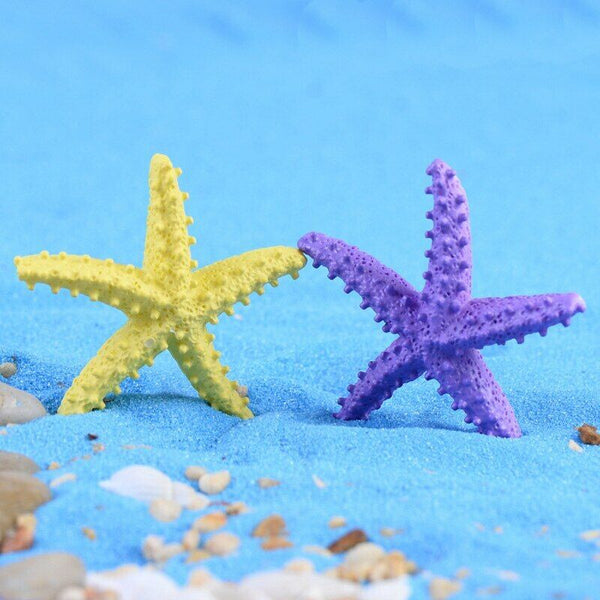 Figurine Mediterranean1pc Style Barbed Resin Starfish Crafts Artificial Figurine