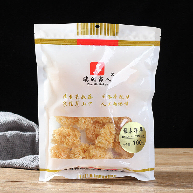 Yunnan Basswood Fungus Small Flowers Dried Tremella White Fungus 100g