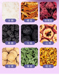 Sour Plum Herbal Tea Tangerine Rose Mulberry Mint Osmanthus Healthy Blend