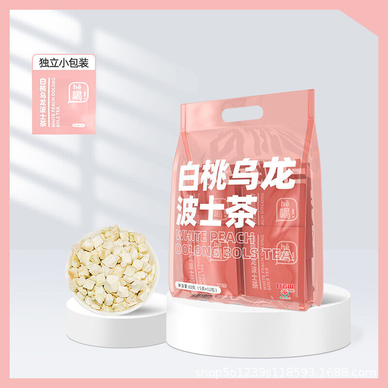 White Peach Oolong Tea 60g Fruity Aromatic Relaxing Afternoon Tea Bags Premium