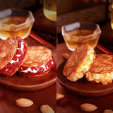 Cranberry Nougat Peach Almond Cookies Delicious Sharing Snack