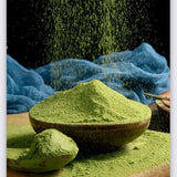 Authentic Matcha Green Tea Powder: Small Bag Packaging, Perfect Brewing