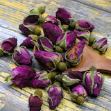 Chinese Purple Rosebud Tea Dried Flower Herbal Floral Blend Natural Loose Leaf