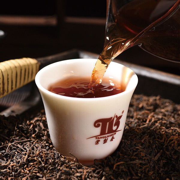 Imperial Golden Sprout Ancient Tree Pu'er Mature Tea Premium Loose Tea 120g