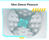 Silicone Masturbation Cup for Men with 3D Textures Compact Portable Pocket Pussy