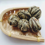 Artistic Tea Jasmine Globe Amaranth Marigold Blossom Tea Flower Tea Ball 20pcs