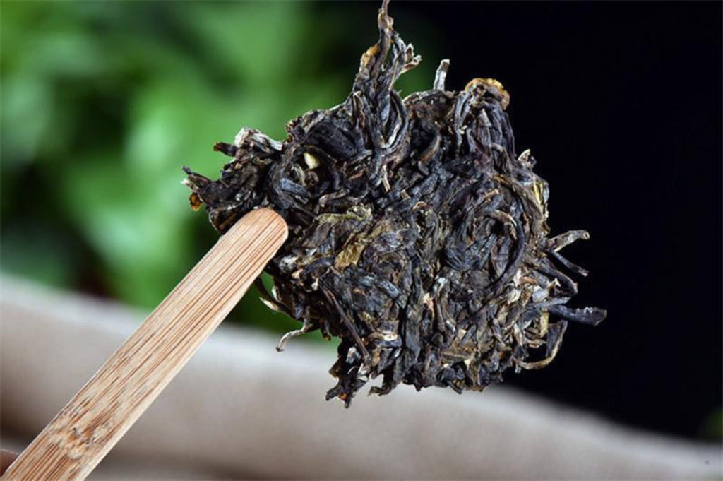 Yunnan Puer Tea Cake 357g Organic Semi Fermented Premium Aged Loose Leaf