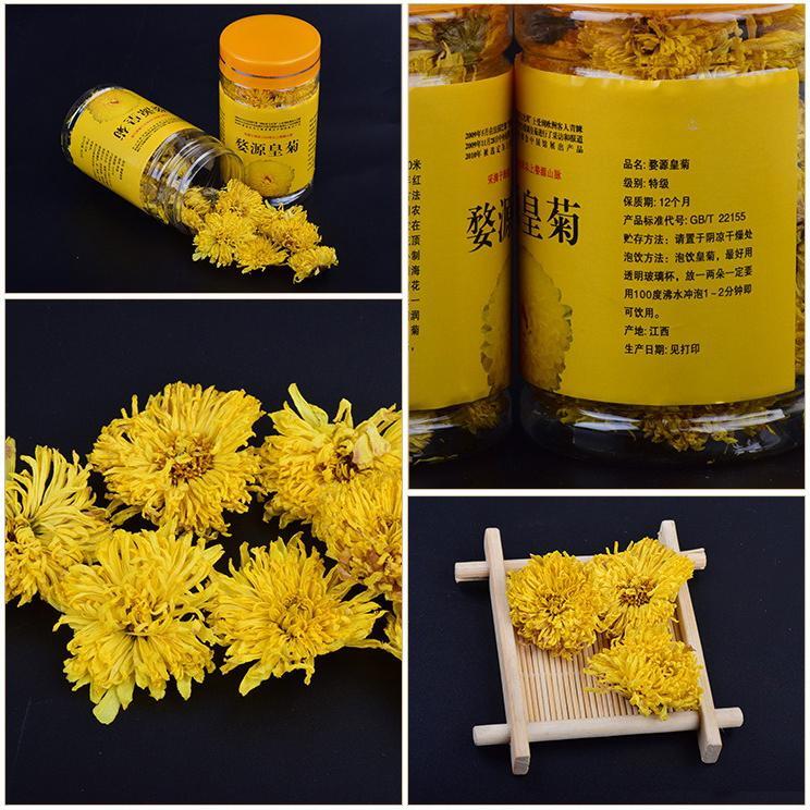 One Cup of Flower and Fruit Tea Wuyuan Huangju Canned Chrysanthemum Tea