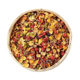 Violet flower and happy flower dried poplar tea