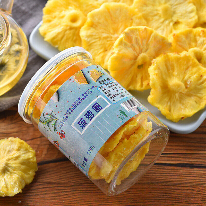 Dried Pineapple 500g Dried Pineapple Slices Original Fruit Candied Snacks Secondary image