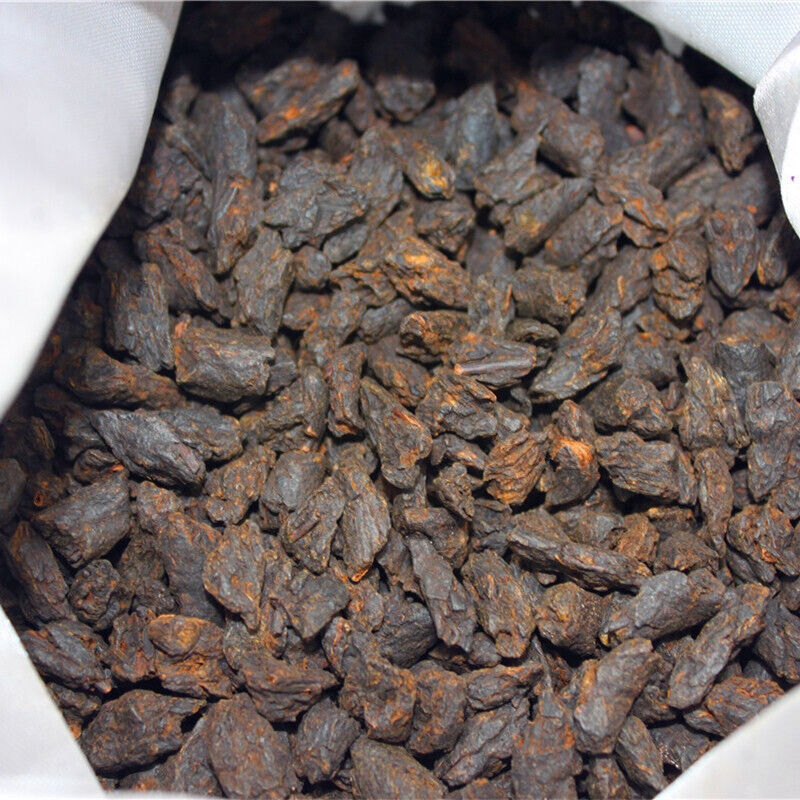 Yunnan Pu'er Tea 500g Cloth Bag Tea Fossil Menghai Ripe Tea Pu'er Secondary image