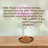 Milk Thistle Seed Powder 1.1lb Silybum Marianum