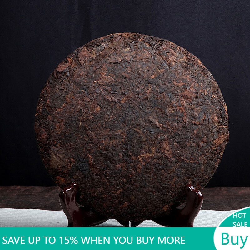 357g Ripe Puer Chinese Tea Sanpa Lao Ban Zhang Shu Puer Tea