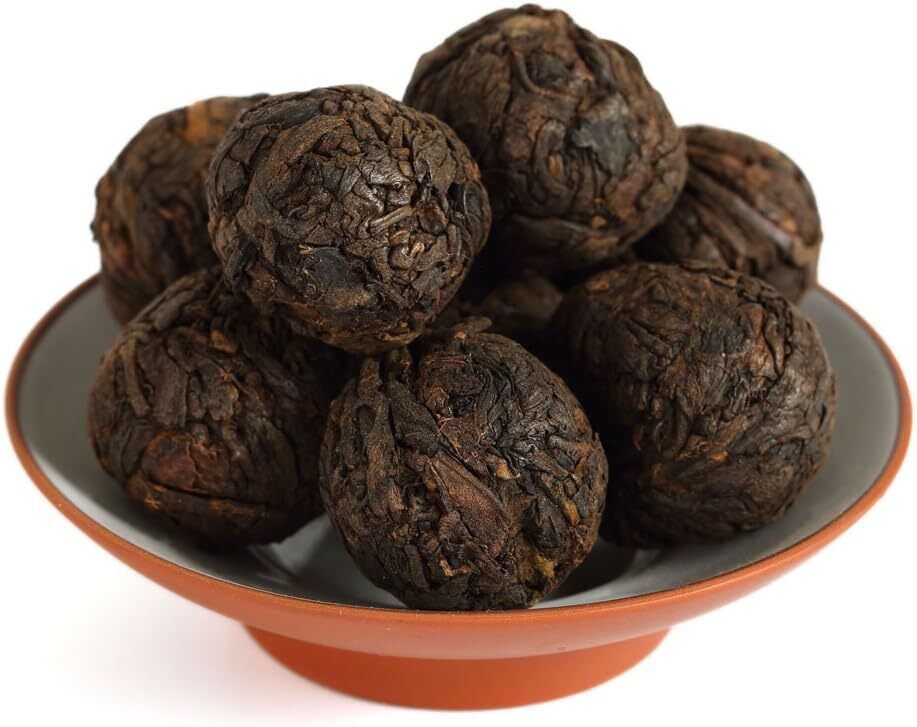Puerh Tea Cake 100g Year Ripe Shu Supreme Yunnan Handmade Puerh Tea