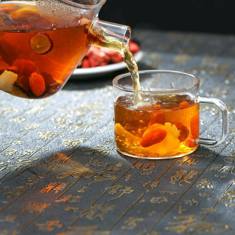 150g Natural Five Treasure Tea Healthy Herbal Tea Gouqi Hongzao Huangjingrenshen