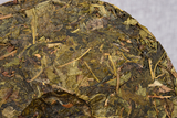 357g Puerh Tea Hundred Year Old Tree Raw Tea Cake Golden Leaf Puerh Tea Cake