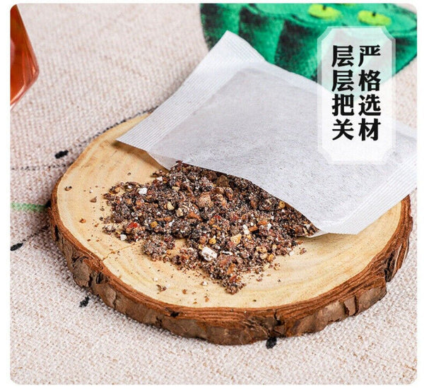 Men's Vitality Herbal Tea Mulberry Root Raspberry Ginseng Five Treasures Blend