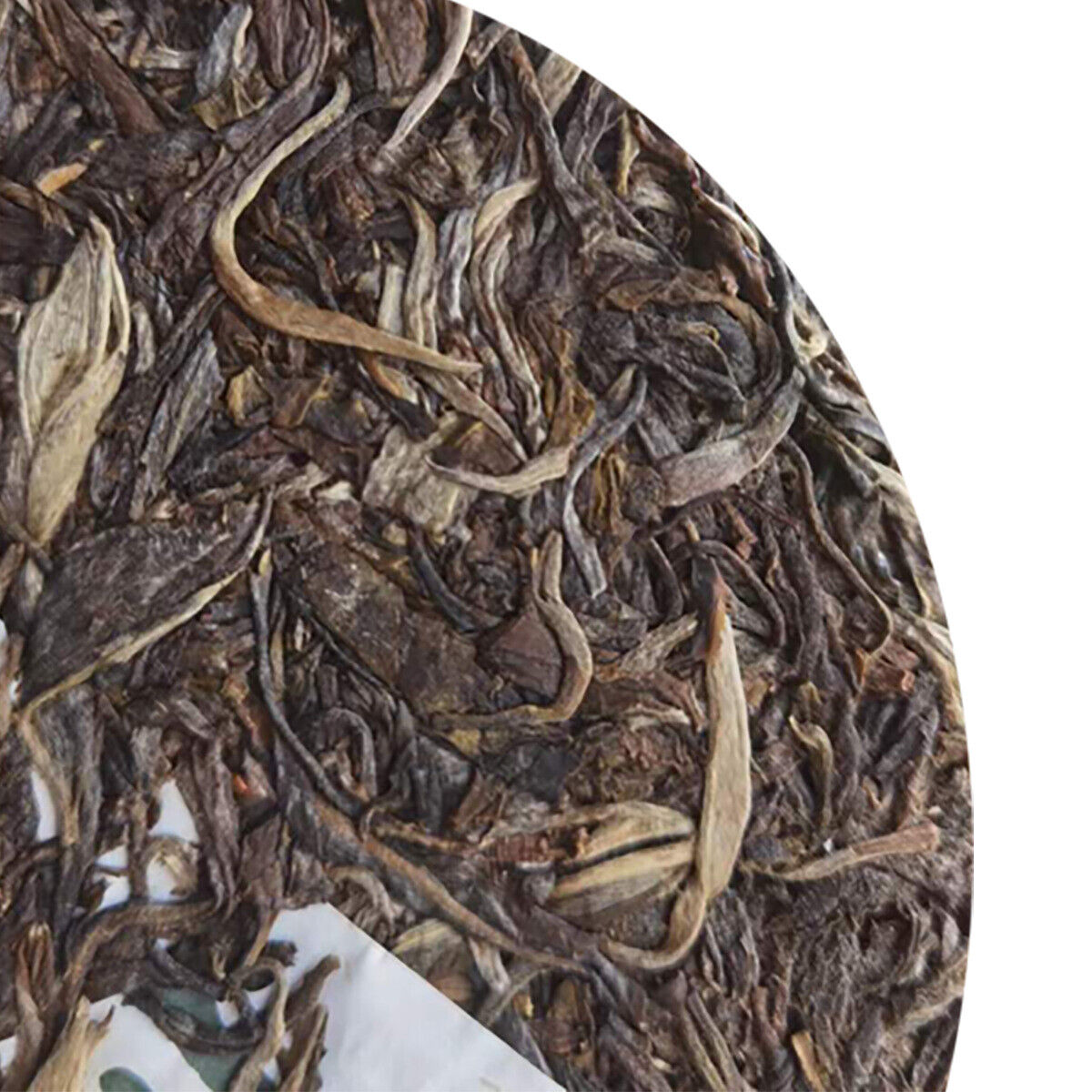 Six Stars Banzhang Peacock Raw Tea Banzhang Raw Tea Pu'er Tea 357g/12.59oz