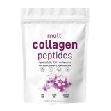 Hydrolyzed Protein Peptides (Type I,II,III,V,X) Multi Collagen Peptides Powder