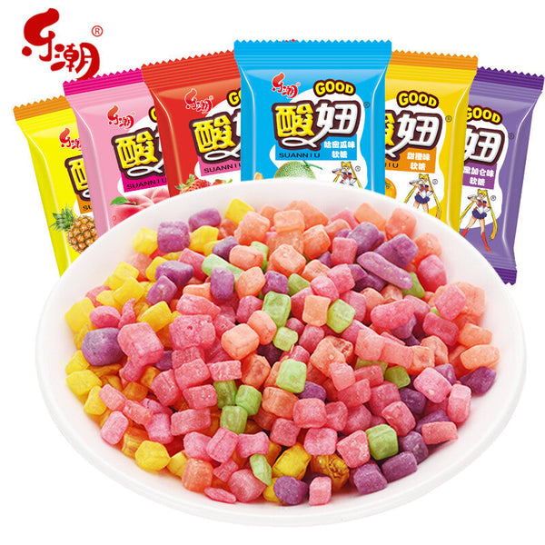Tangy Chewy Sour Gummies: Irresistible Candy Treat