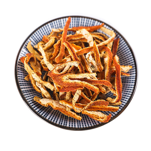 Dried Orange Peel To Make Syrup of Plum Fruit Tea Relieve A Cough Health Tea
