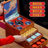 Dahongpao Oolong Tea Rock Tea Wuyishan Strong Aroma Tea Gift Set Gift for Elders