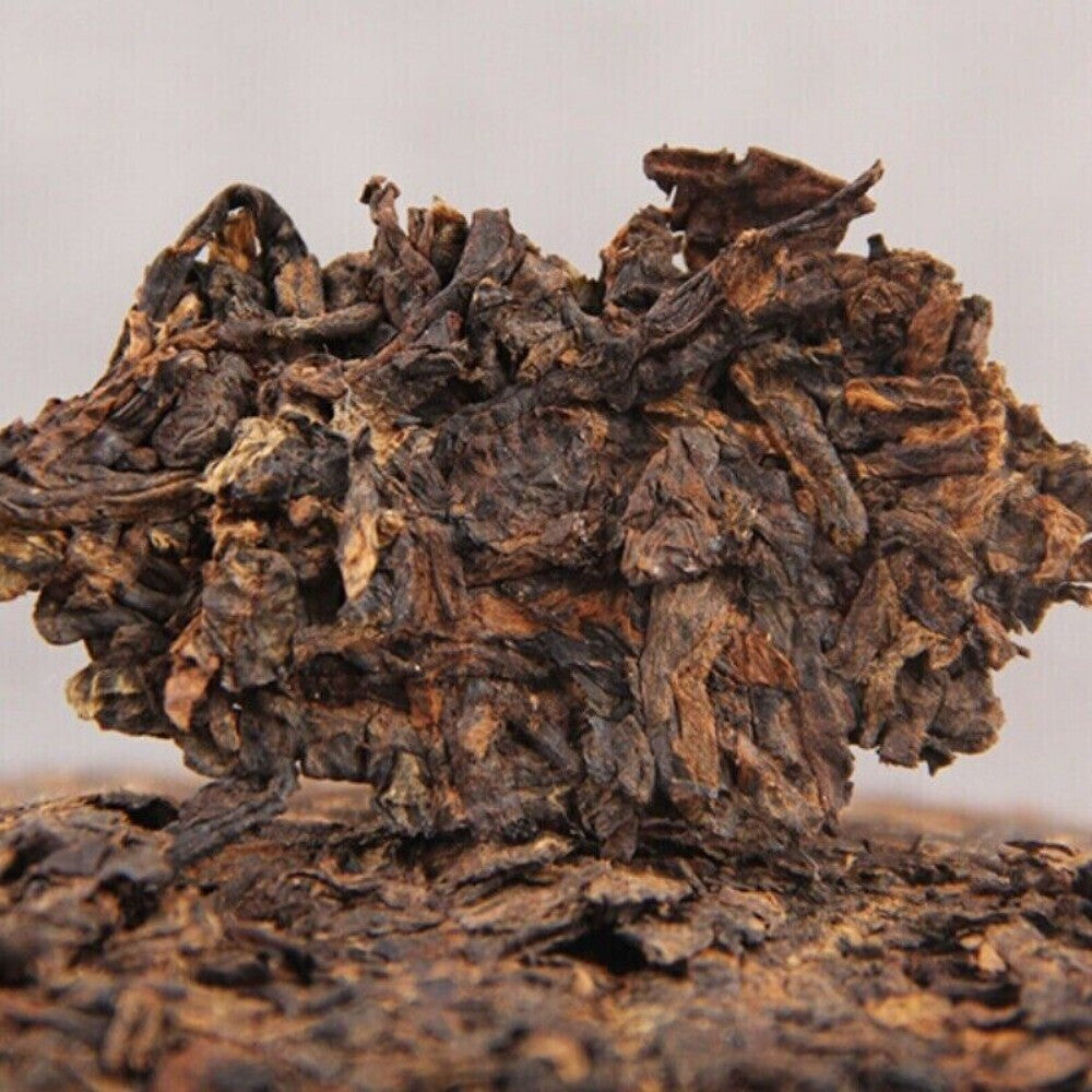 Menghai Ripe Pu-erh Tea Cake 200g Certified Yunnan Traditional Aged Premium