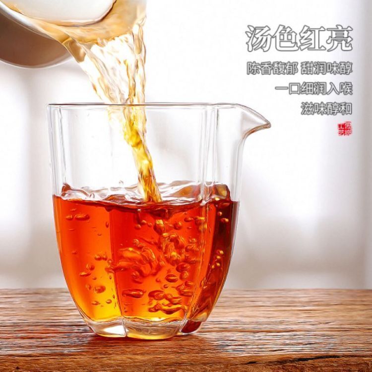 Puerh Tea Glutinous Rice Fragrance Tuo Tea Yunnan Menghai Puerh Ripe Tea 500g