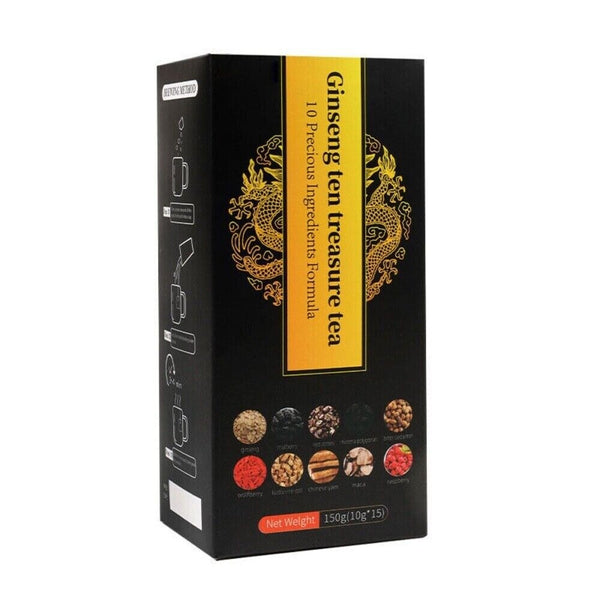 Ginseng Treasure Tea 10 Herbs Formula Medlar Premium