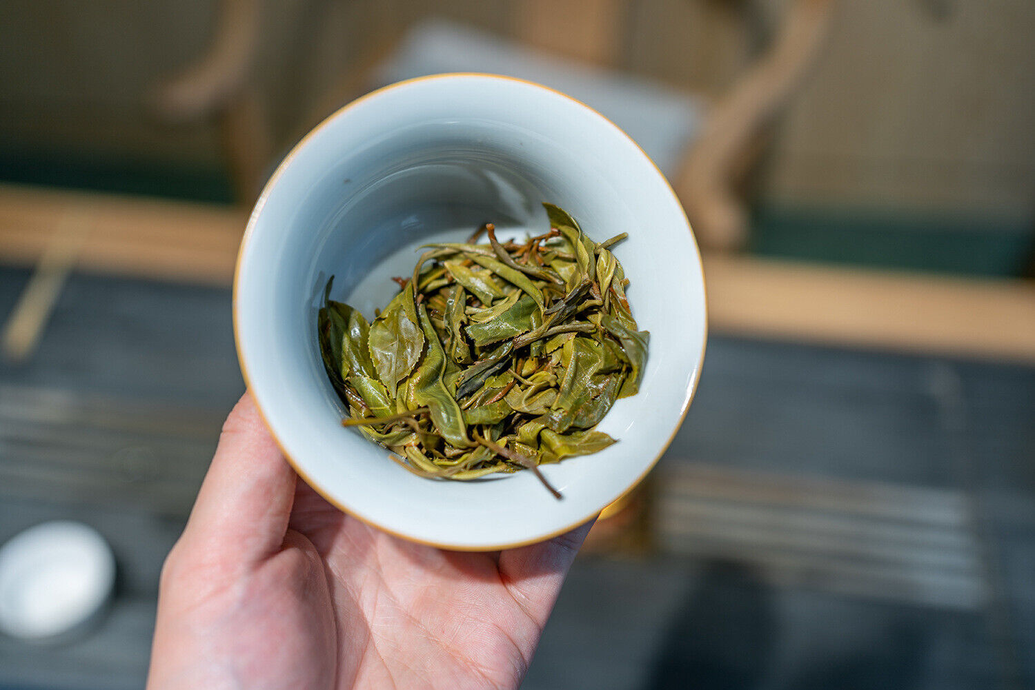 500g Icelandic Damnuo Ancient Pu-erh Raw Tea Honey Orchid Aroma Sun Green Tea