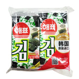 Organic Seasoned Roasted Seaweed Snacks - 2g*24 Pack Kim Nori Sea-Salt