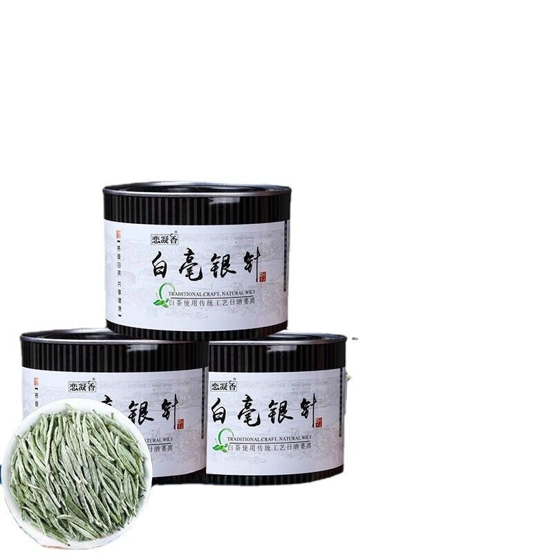White Hairs Silver Needle Fuding White Tea Spring Tea Ming Qian First Pick 50g Main image