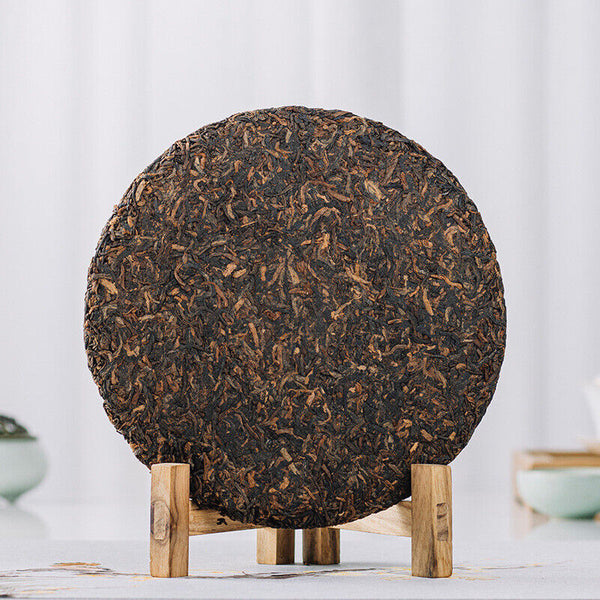 Puerh Tea Pu'er Ripe Tea Cake 357g Ding Jia Zhai Ripe Shu Pu Er Tea Cake