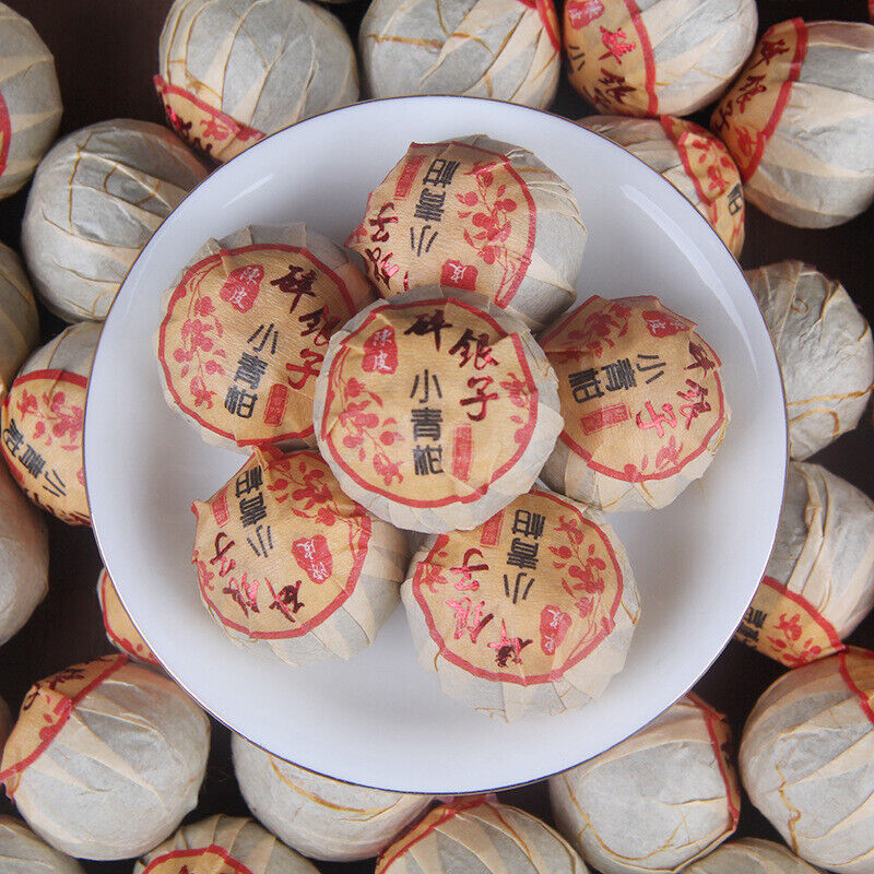 Pu'er Tea Healthy Drinks500g Gift Tea Xiao Qing Guan Pu'er Tea Xin Hui Chen Pi