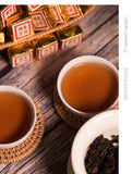 500g Yunnan Puer ripe tea mini small tuo tea leaves glutinous aroma square brick