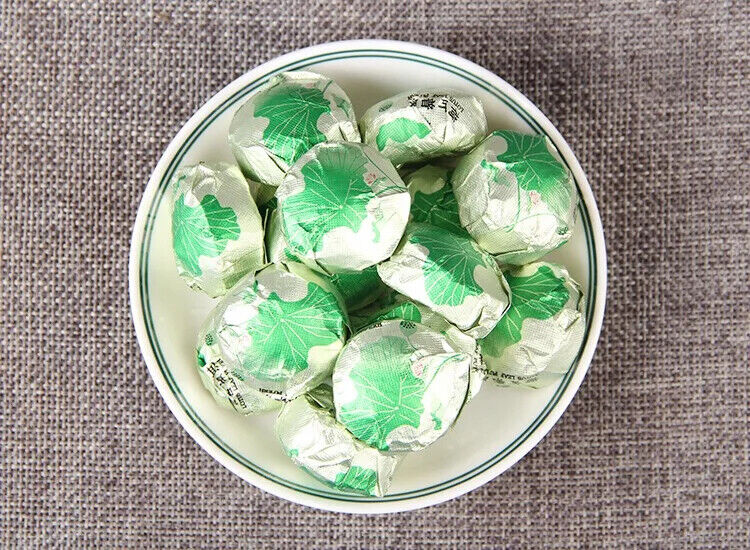 Yunnan Lotus Leaf Pu'er Ripe Tea Scented Tea Xiaotuo Tea Herbal Tea 500g